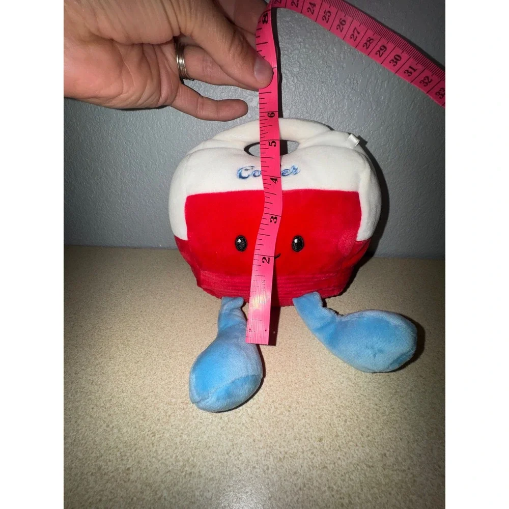 Gigglescape Plush Cooler Red White Blue Soft Toy Collectible Target Brand 6 Inch
